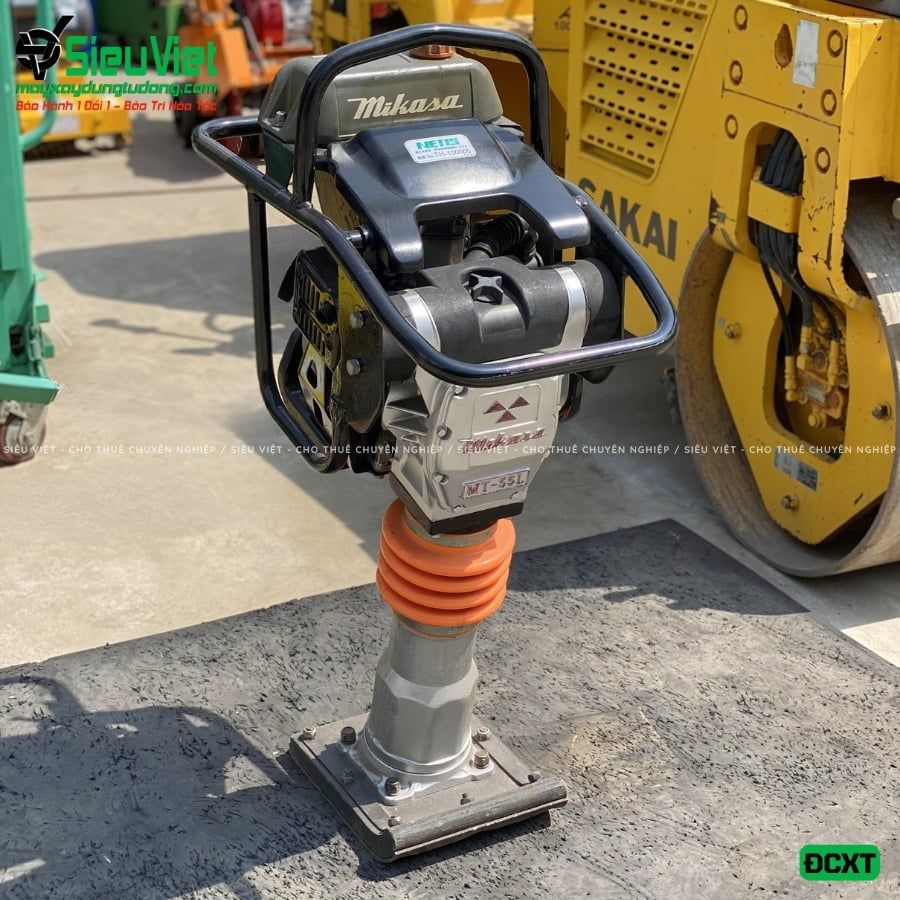 Thuê Ngày Máy đầm cóc DC6 55-65kg (Xăng)
