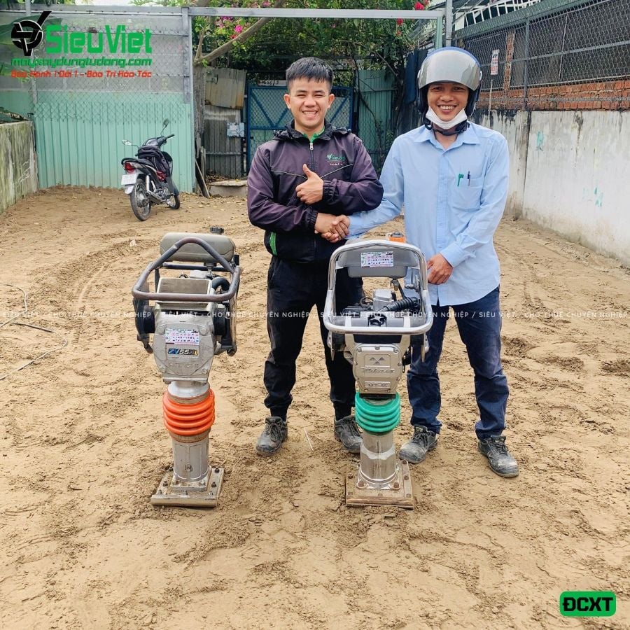 Thuê Ngày Máy đầm cóc DC6 55-65kg (Xăng)