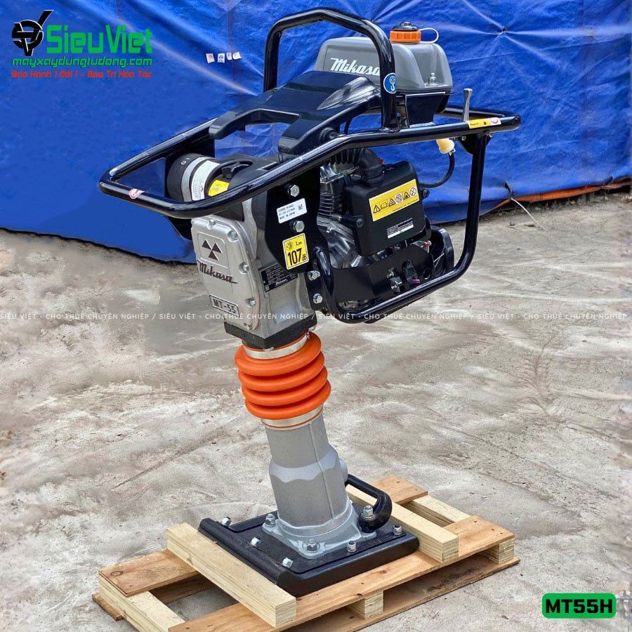 Máy đầm cóc MT55H Mikasa Nhật Bản (Xăng)