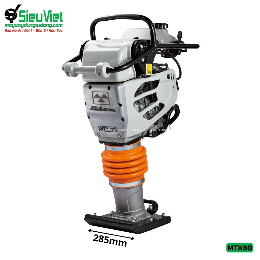 Máy đầm cóc MTX80 Mikasa Nhật Bản (Xăng) - Chính hãng, giá tốt