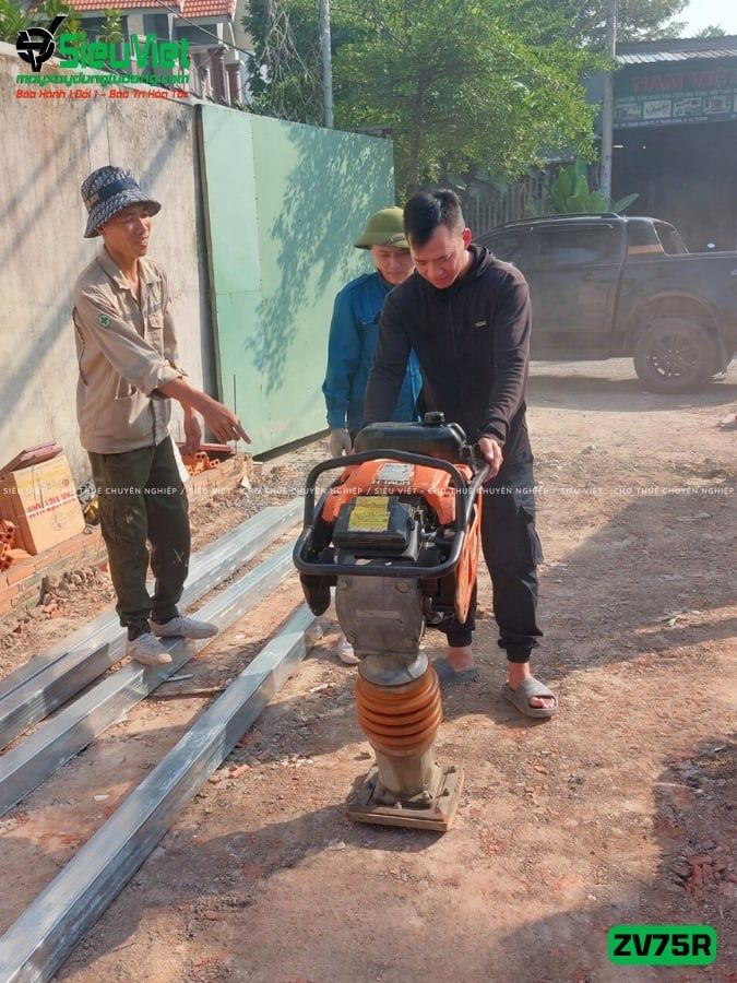 (Cũ) Máy đầm cóc 72-75Kg (ZV75R, MT72) Nhật Bản (Xăng)