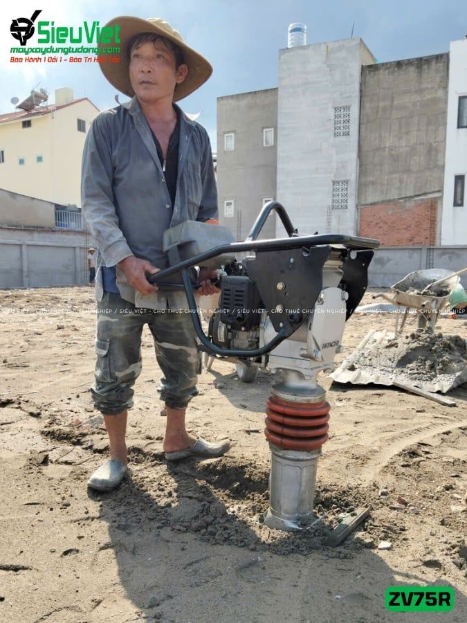 (Cũ) Máy đầm cóc 72-75Kg (ZV75R, MT72) Nhật Bản (Xăng)