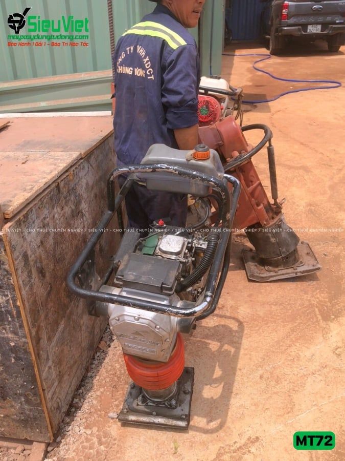 (Cũ) Máy đầm cóc 72-75Kg (ZV75R, MT72) Nhật Bản (Xăng)