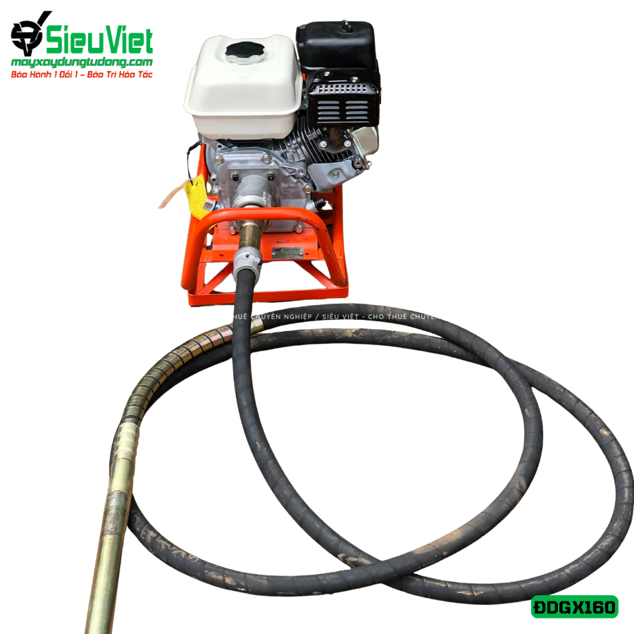 Động cơ đầm dùi xăng (Kèm khung xoay) GX160