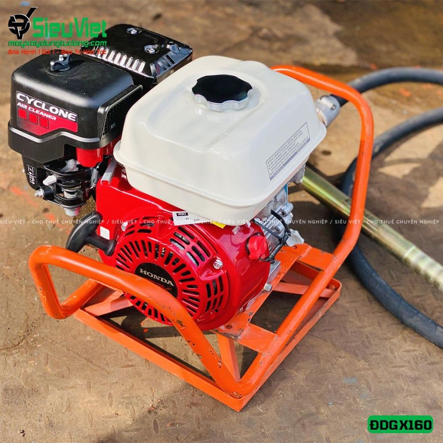 Động cơ đầm dùi xăng (Kèm khung xoay) GX160