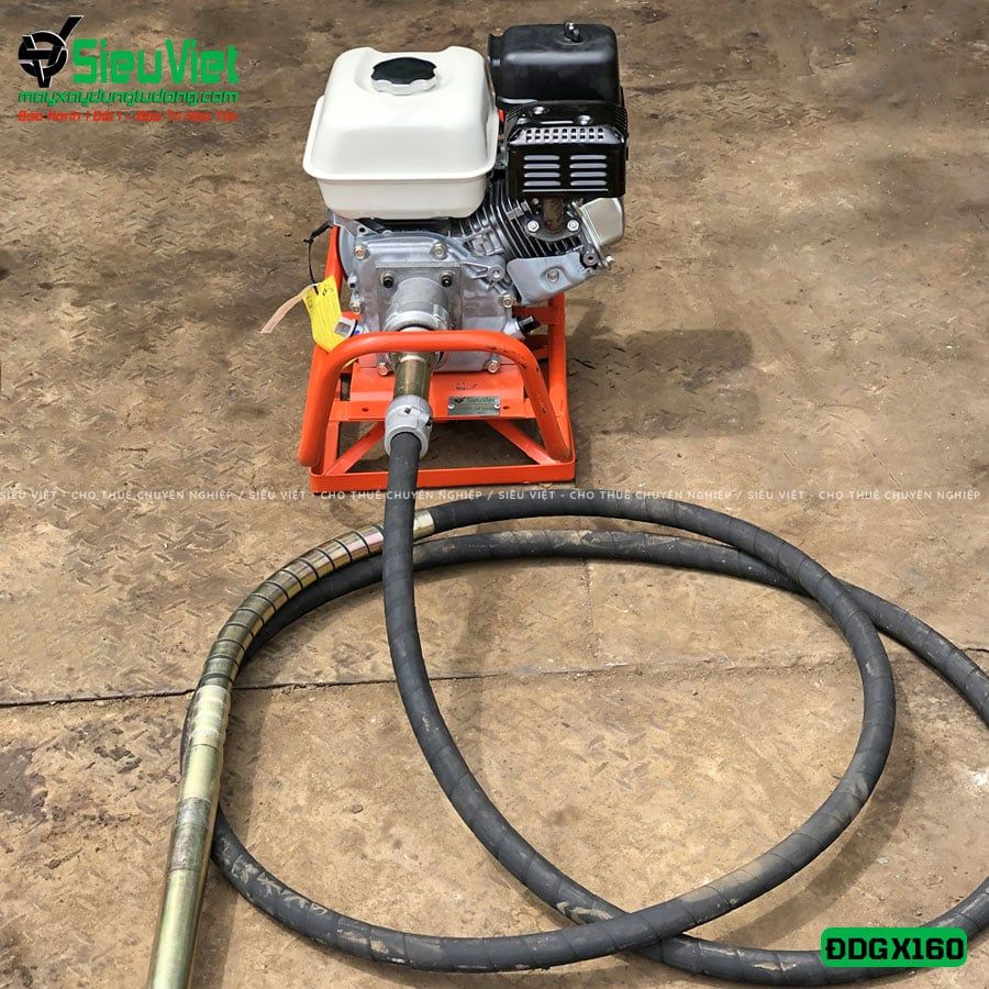 Động cơ đầm dùi xăng (Kèm khung xoay) GX160
