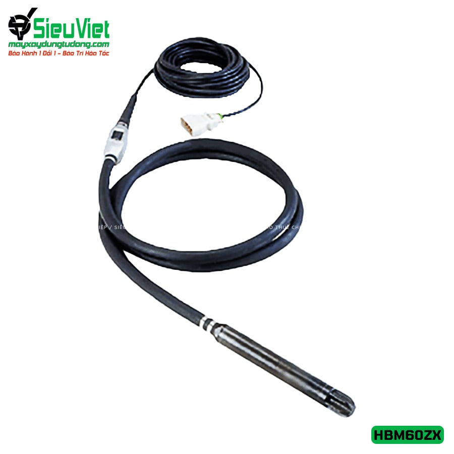 Máy đầm dùi Exen 220V chuyển 24V HBM60ZX