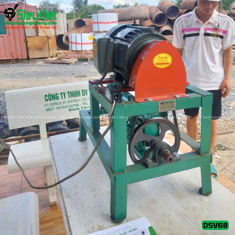 Máy duỗi sắt phi 6-8mm DSV68