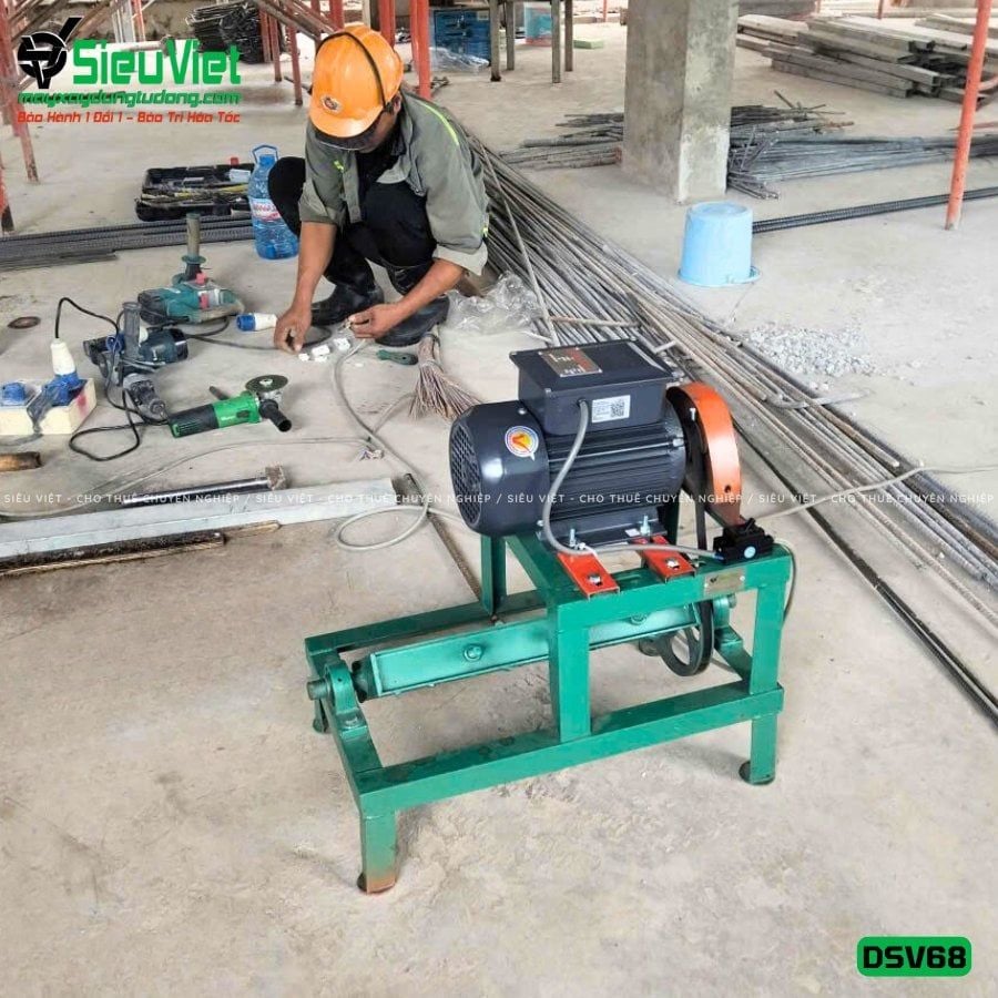 Máy duỗi sắt phi 6-8mm DSV68