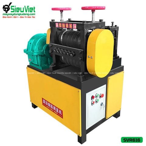 Thuê Ngày Máy duỗi sắt phế liệu SVR616 (Điện 380V, 3 Pha)