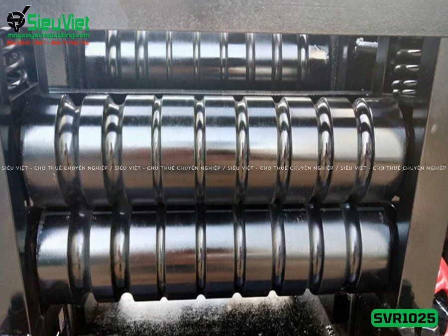 Thuê Tháng Máy duỗi sắt phế liệu phi 10-25 SVR1025 (Điện 380v, 3 Pha)