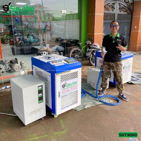 Thuê Ngày Máy laser tẩy gỉ sắt SVTGS - Công suất 1500-3000W