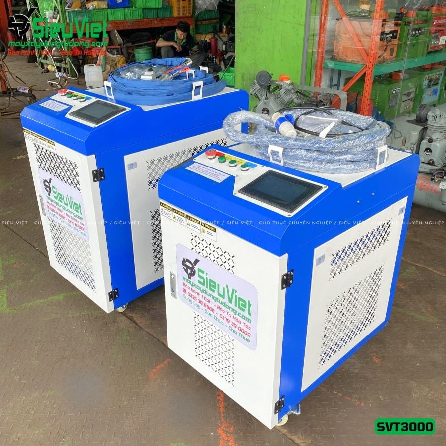 Thuê Ngày Máy laser tẩy gỉ sắt SVTGS - Công suất 1500-3000W