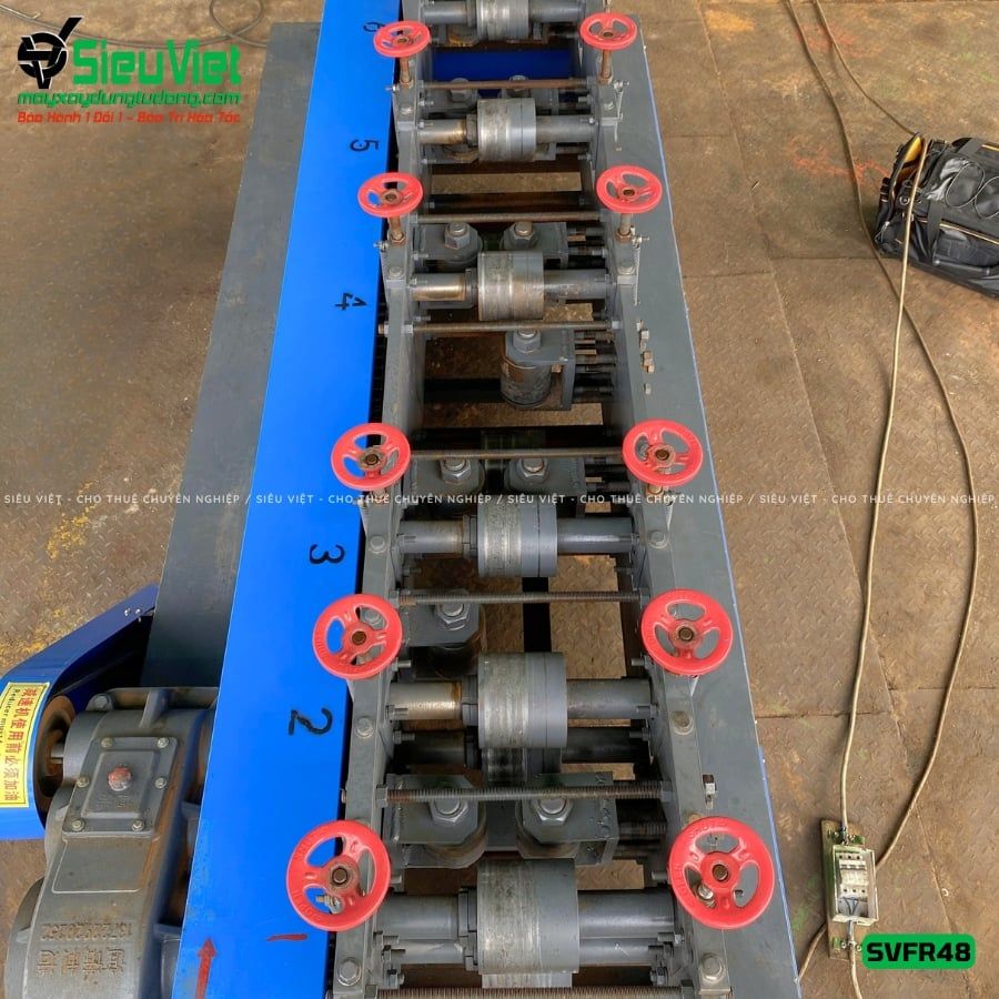 Thuê Tháng Máy nắn sắt hộp SVFR48 - Điện 380V, 3 pha