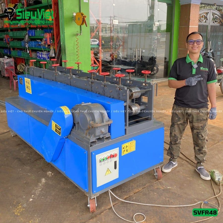 Thuê Tháng Máy nắn sắt hộp SVFR48 - Điện 380V, 3 pha