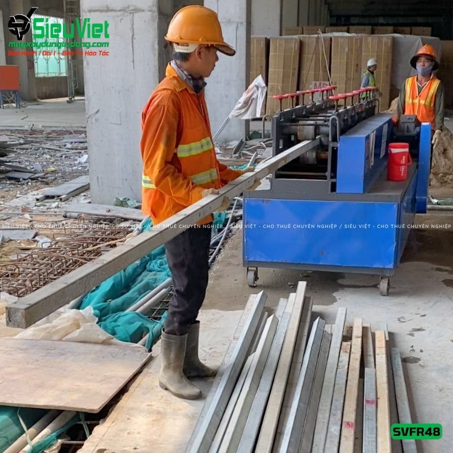 Thuê Tháng Máy nắn sắt hộp SVFR48 - Điện 380V, 3 pha