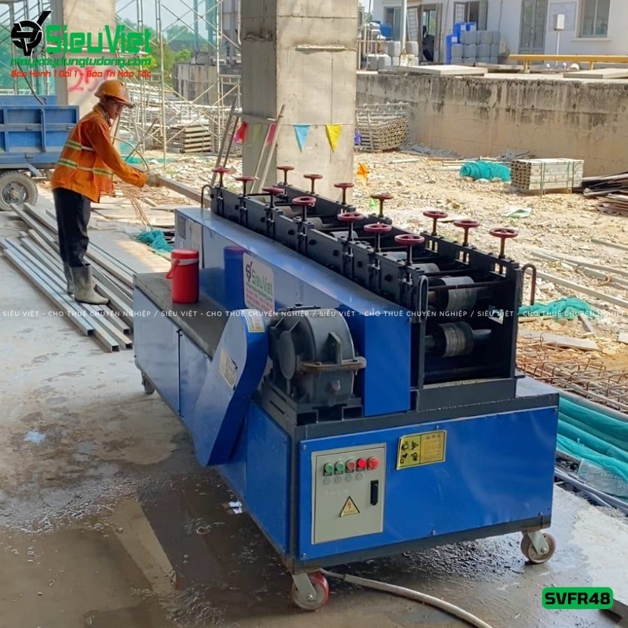 Thuê Tháng Máy nắn sắt hộp SVFR48 - Điện 380V, 3 pha