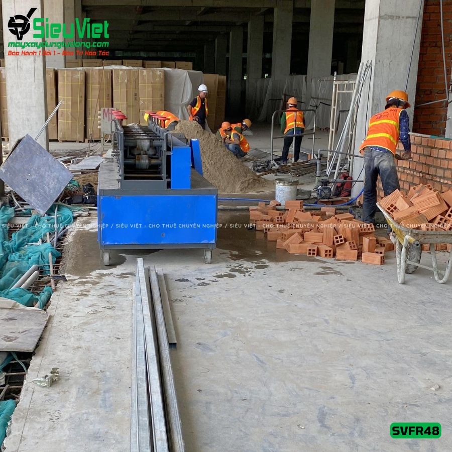 Thuê Tháng Máy nắn sắt hộp SVFR48 - Điện 380V, 3 pha