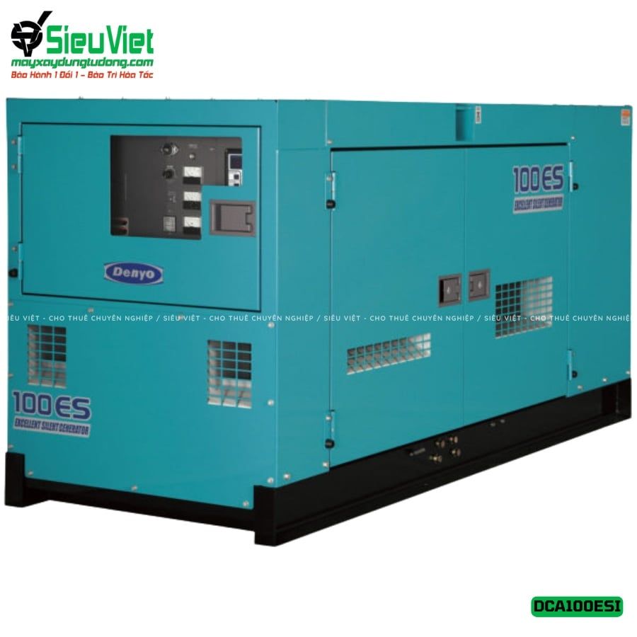 Thuê Ngày Máy phát điện 80kVA DCA100ESI - Động cơ Diesel
