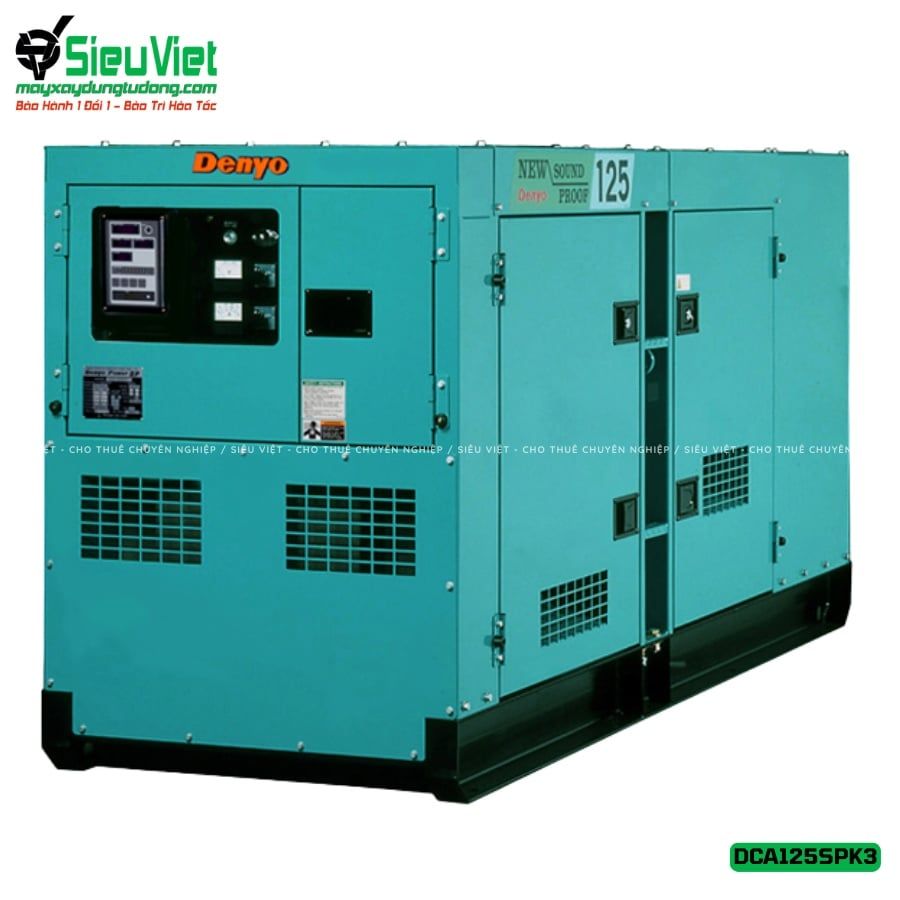 Thuê Tháng Máy phát điện 100kVA DCA125SPK3 - Động cơ Diesel