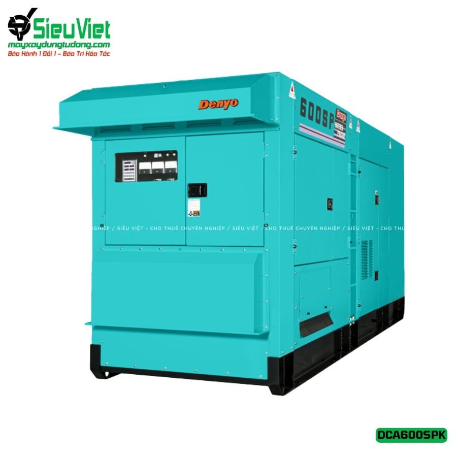 Thuê Tháng Máy phát điện 550kVA DCA600SPK - Động cơ Diesel