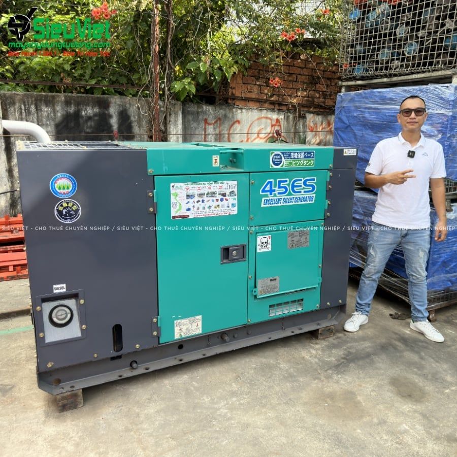 Thuê Ngày Máy phát điện 10kVA DGW310MC - Động cơ Diesel