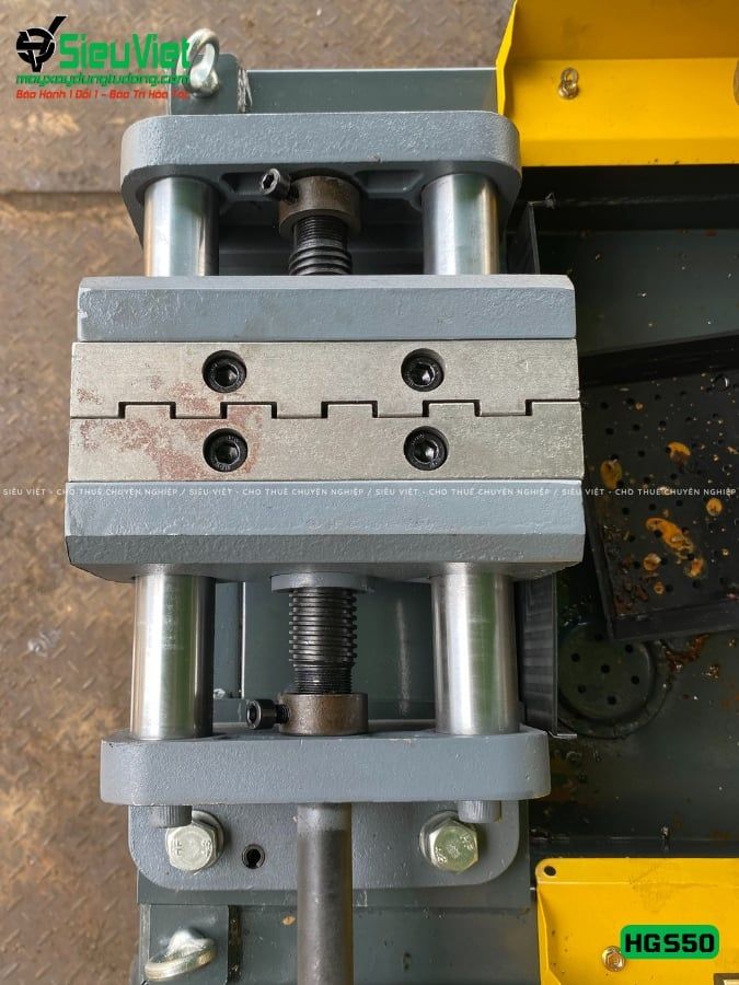 Máy tiện ren HGS50 Trung Quốc - Điện 380V, 3 Pha