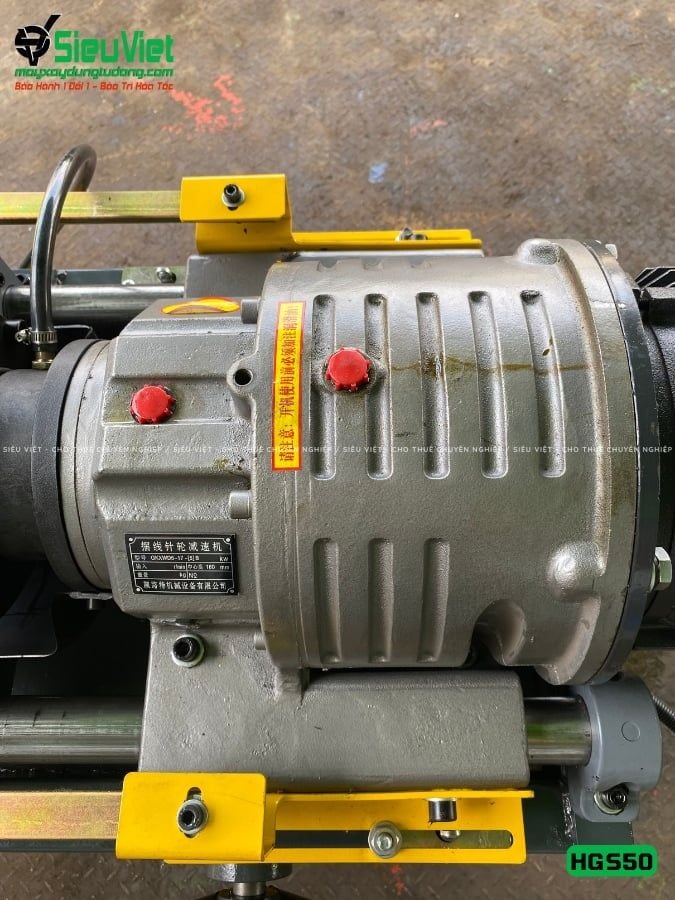 Máy tiện ren HGS50 Trung Quốc - Điện 380V, 3 Pha
