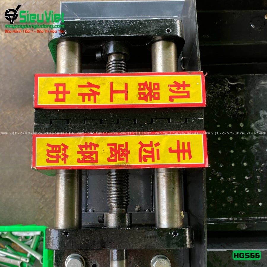 Máy tiện ren HGS55 Trung Quốc - Điện 380V, 3 Pha