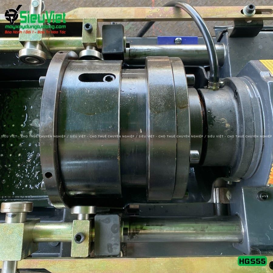 Máy tiện ren HGS55 Trung Quốc - Điện 380V, 3 Pha