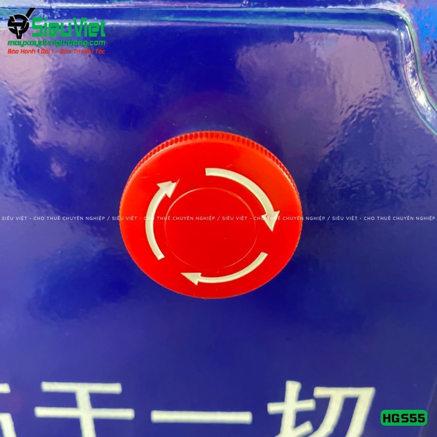 Máy tiện ren HGS55 Trung Quốc - Điện 380V, 3 Pha