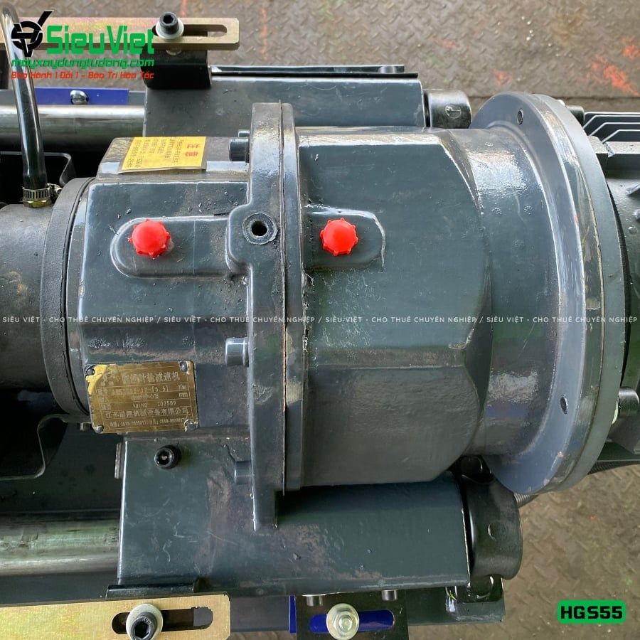 Máy tiện ren HGS55 Trung Quốc - Điện 380V, 3 Pha
