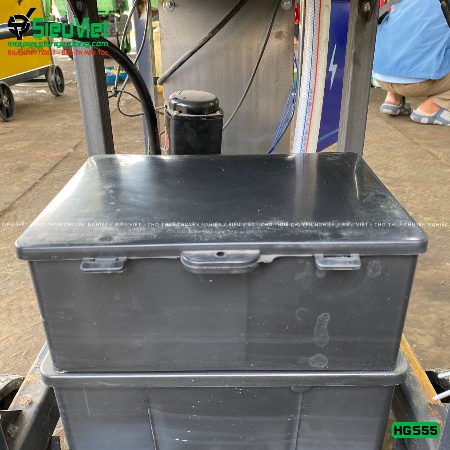 Máy tiện ren HGS55 Trung Quốc - Điện 380V, 3 Pha