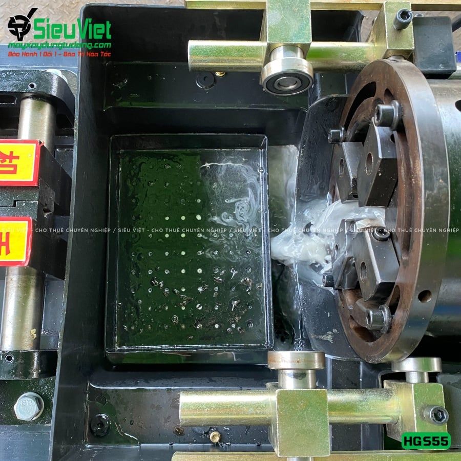 Máy tiện ren HGS55 Trung Quốc - Điện 380V, 3 Pha