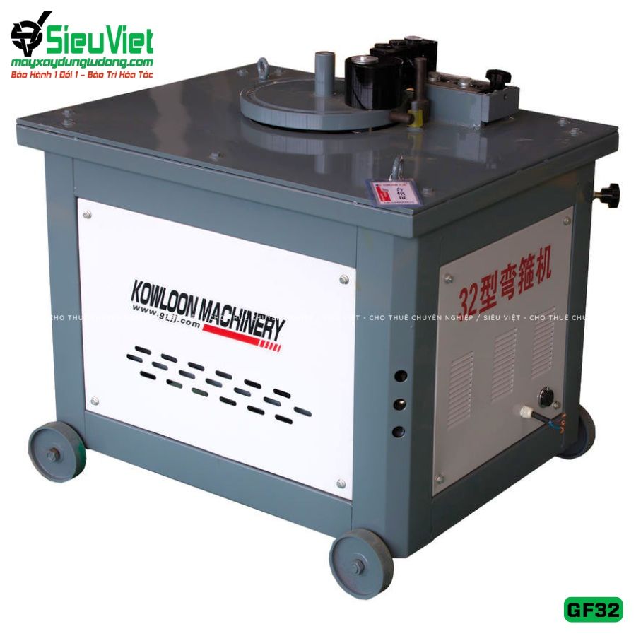 Máy uốn sắt GF32 Kowloon Trung Quốc - Điện 380V, 3 Pha