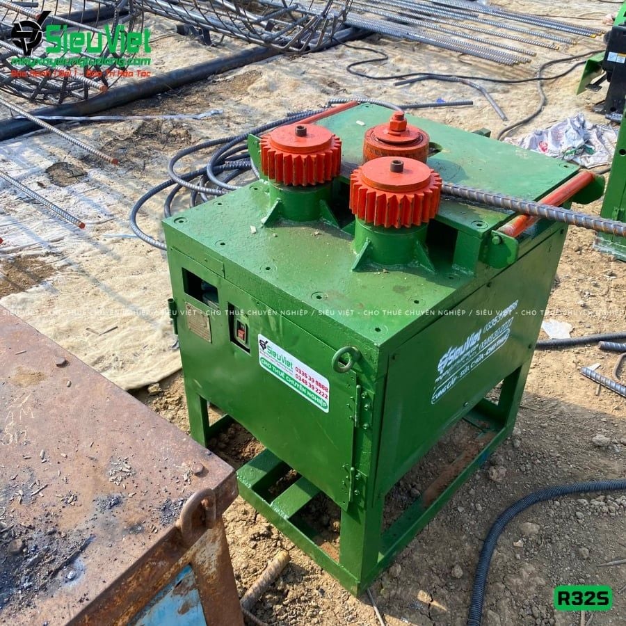 Máy uốn đai tròn phi 28 R32S Việt Nam - Điện 380v, 3 Pha