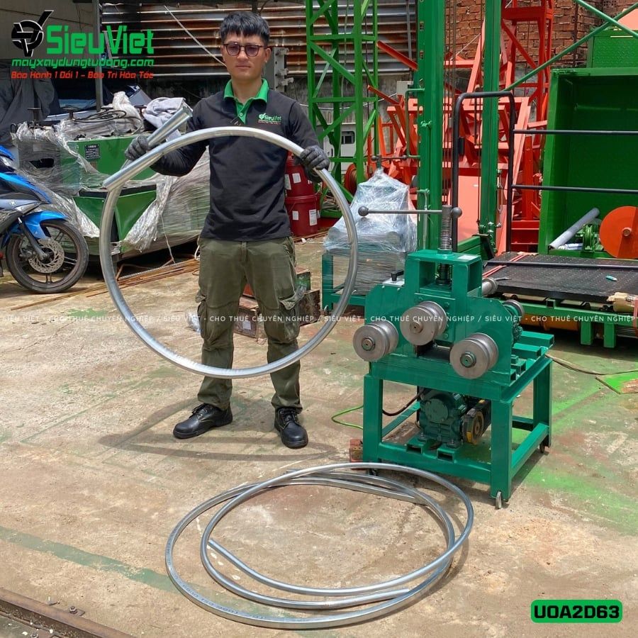 Máy uốn ống UOA2D63 (Điện 220V, dân dụng)