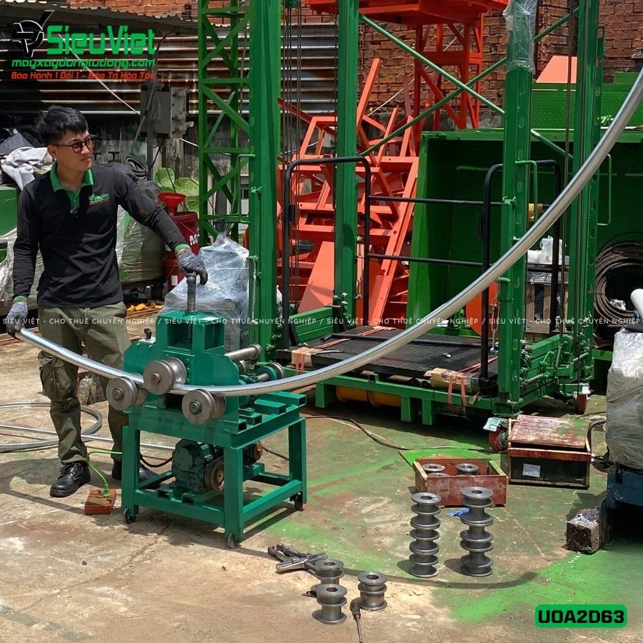 Máy uốn ống UOA2D63 (Điện 220V, dân dụng)