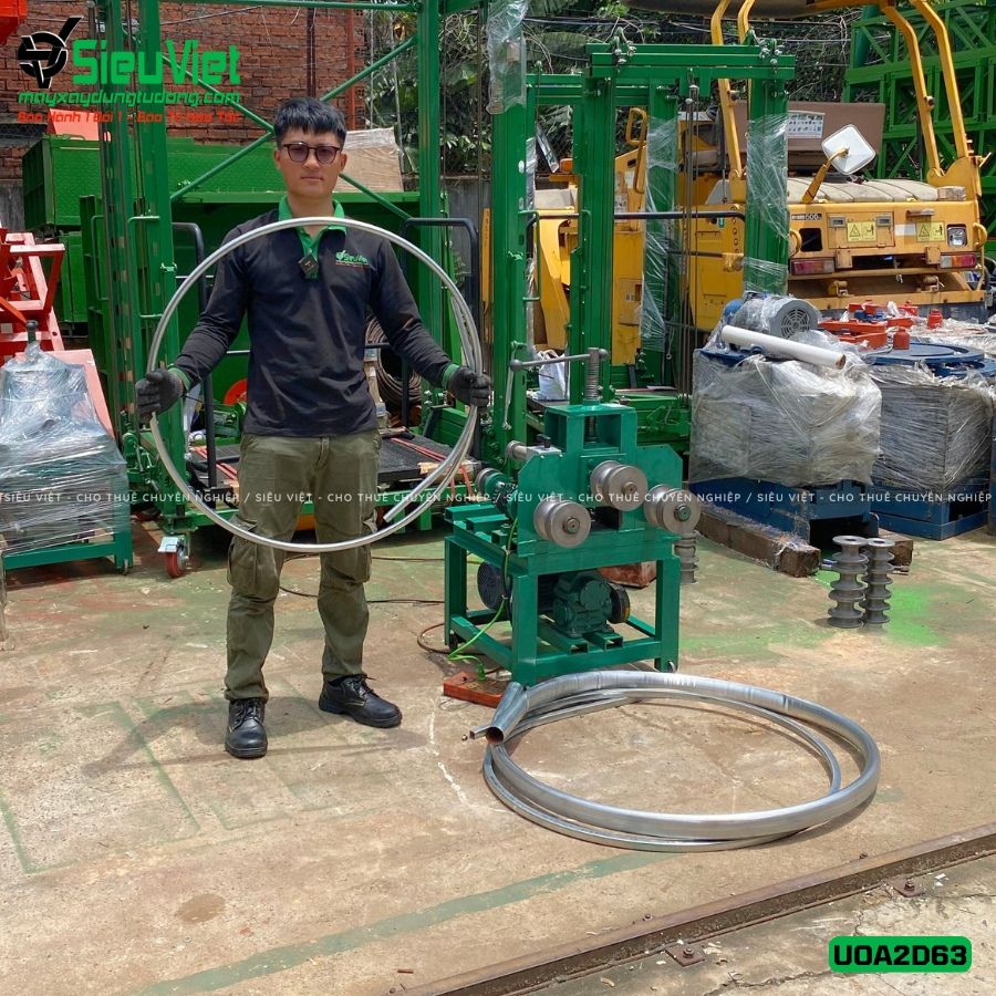 Máy uốn ống UOA2D63 (Điện 220V, dân dụng)