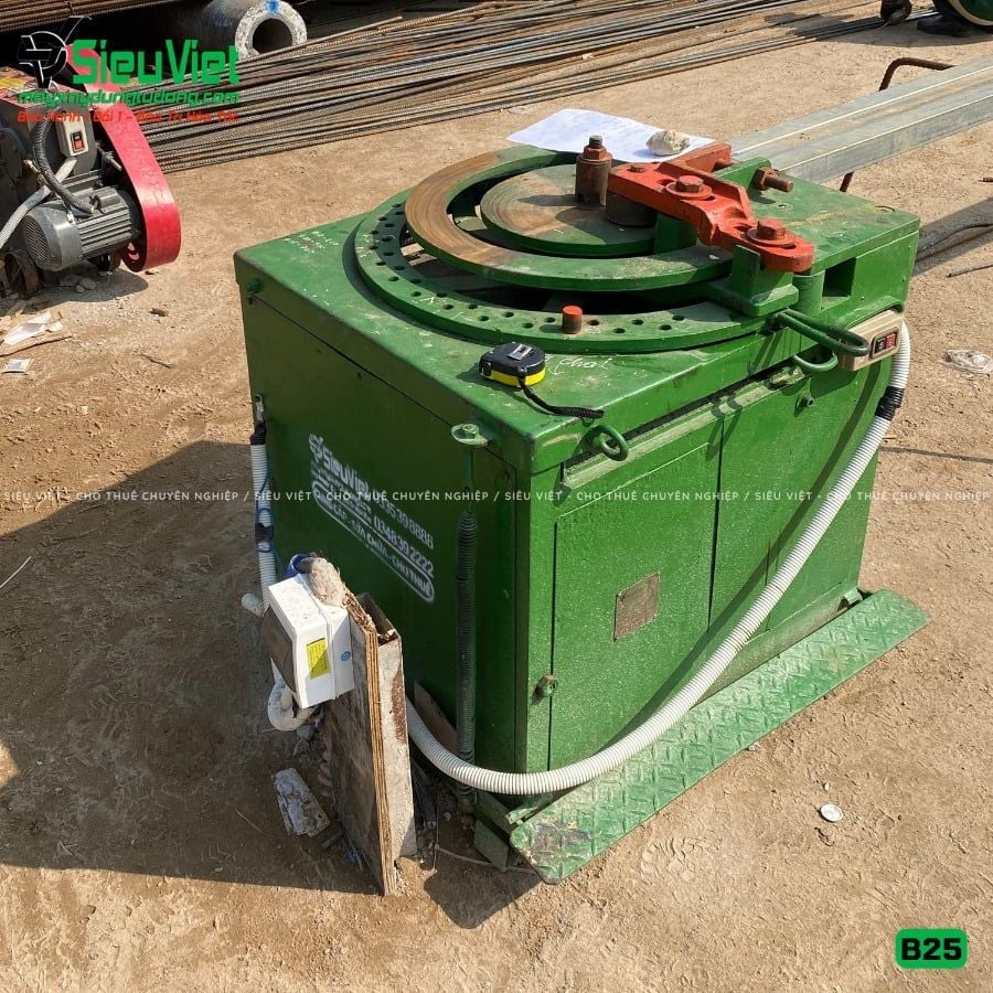 Máy uốn sắt B25 Nhật Bản - Điện 380v, 3 Pha