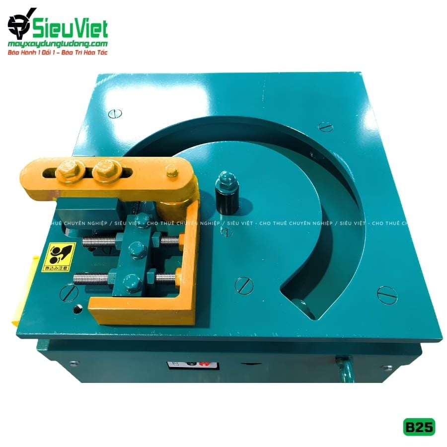 Máy uốn sắt B25 Nhật Bản - Điện 380v, 3 Pha