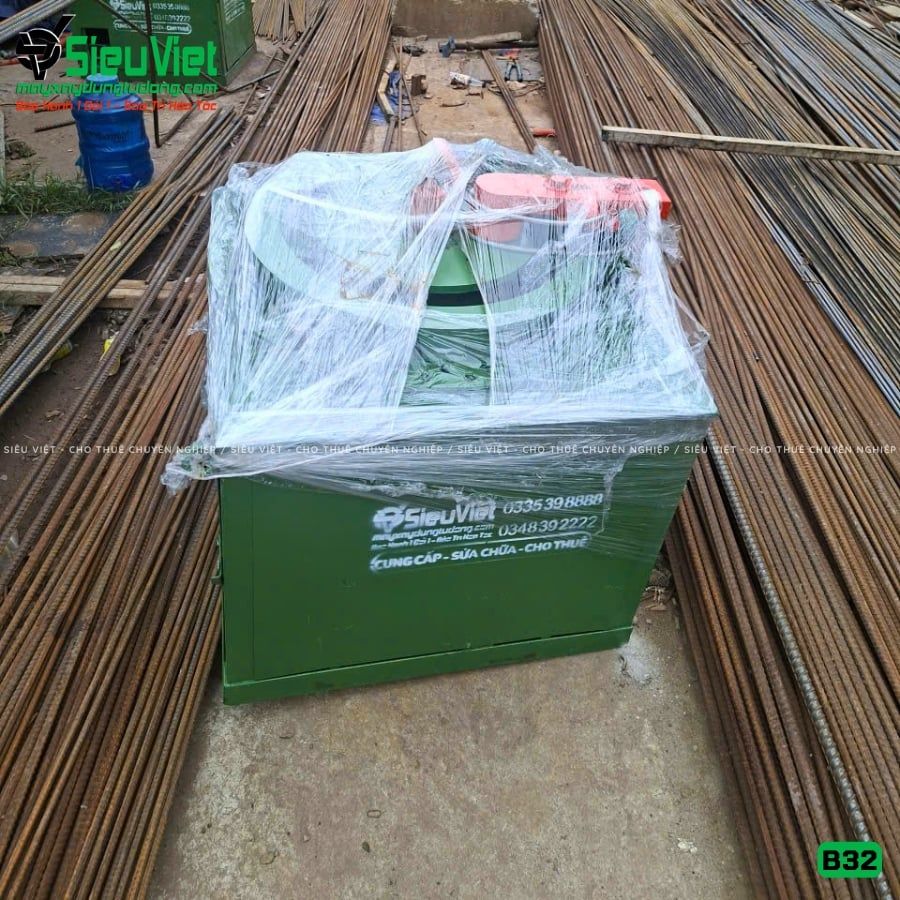 Máy uốn sắt B32 Nhật Bản - Điện 380v, 3 Pha