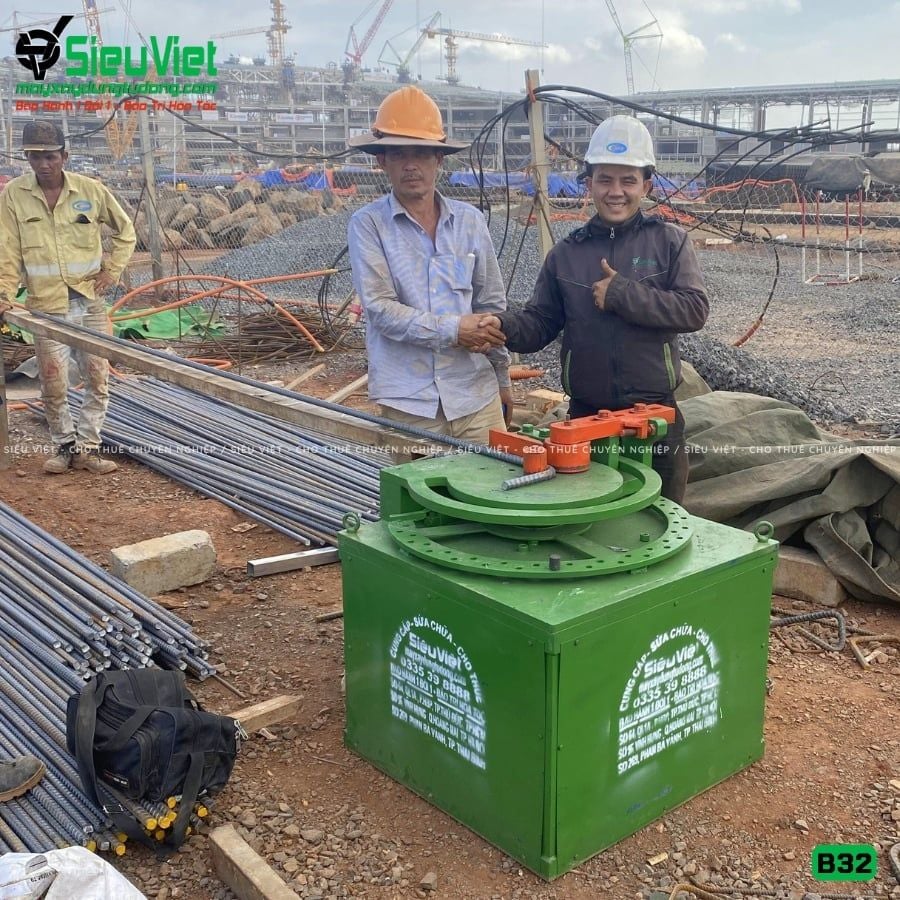 (Cũ) Máy uốn sắt B32 - Điện 380V, 3 Pha (Loại 1)