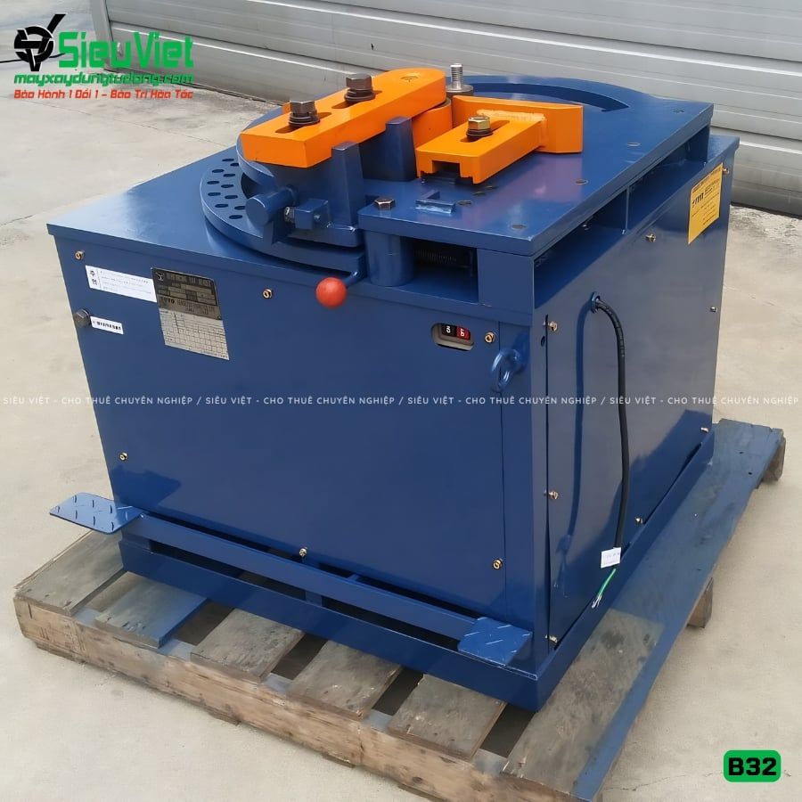 Máy uốn sắt B32 Nhật Bản - Điện 380v, 3 Pha