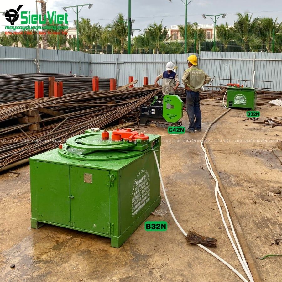 (Cũ) Máy uốn sắt B42 (B32N) Nhật Bản - Điện 380v, 3 Pha