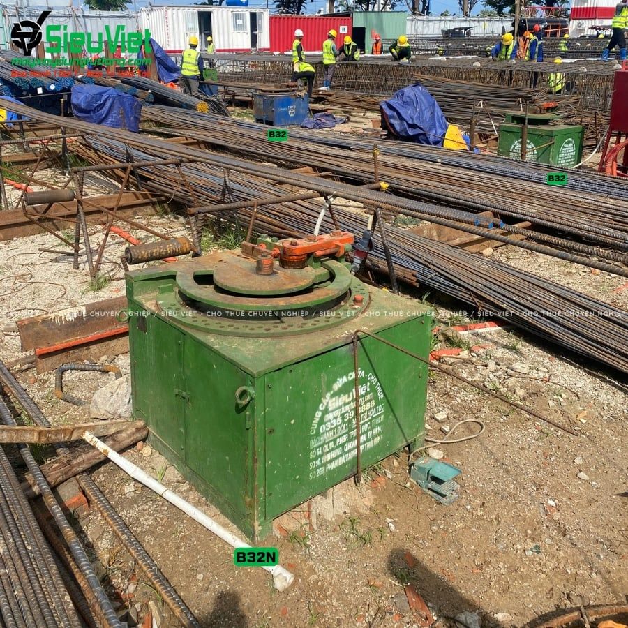 (Cũ) Máy uốn sắt B42 (B32N) Nhật Bản - Điện 380v, 3 Pha