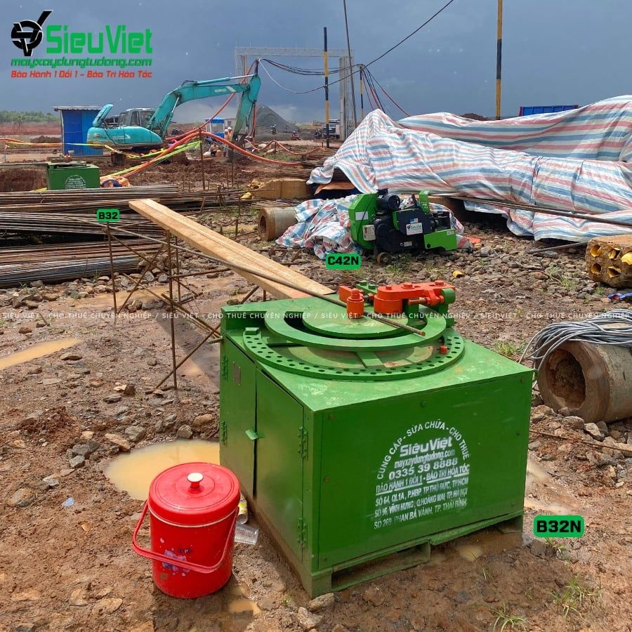 (Cũ) Máy uốn sắt B42 (B32N) Nhật Bản - Điện 380v, 3 Pha