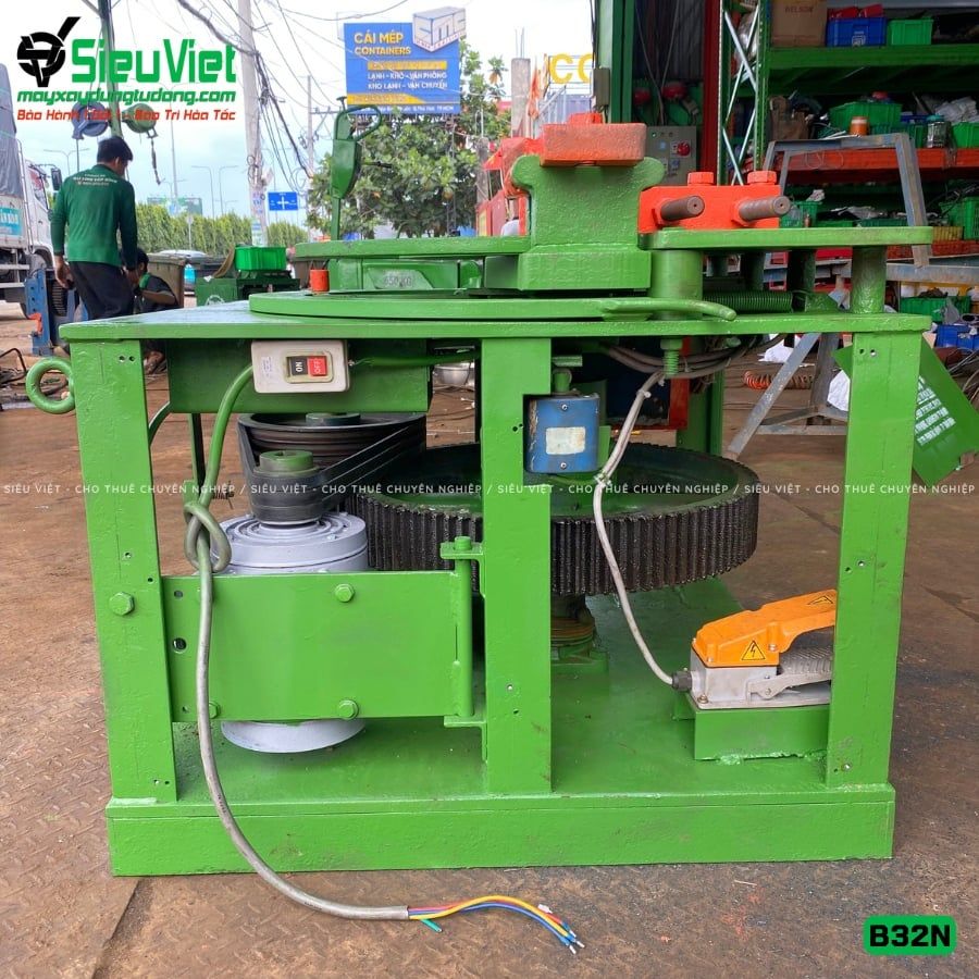 (Cũ) Máy uốn sắt B42 (B32N) Nhật Bản - Điện 380v, 3 Pha
