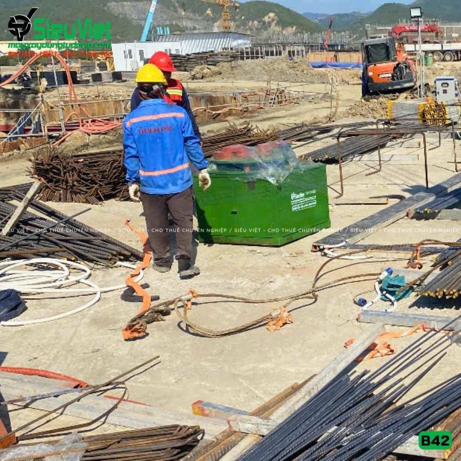 Máy uốn sắt B42 Nhật Bản - Điện 380v, 3 Pha