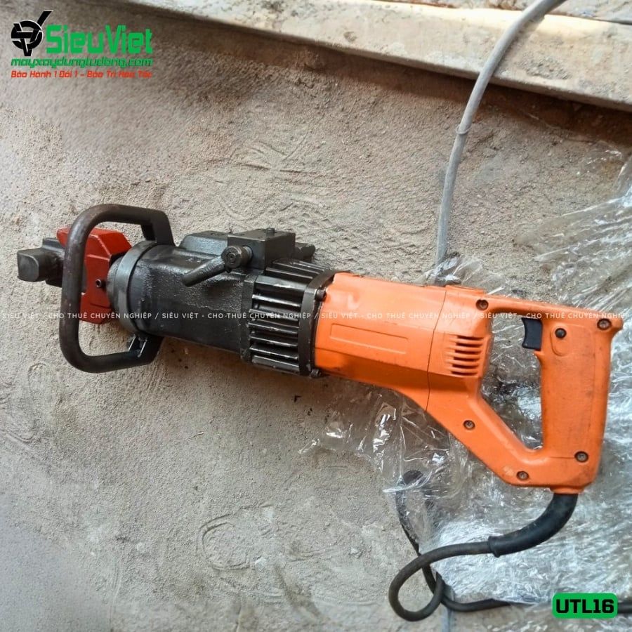Thuê Tháng Máy uốn sắt cầm tay phi 10-16 UTL16 - Điện 220v, Dân Dụng